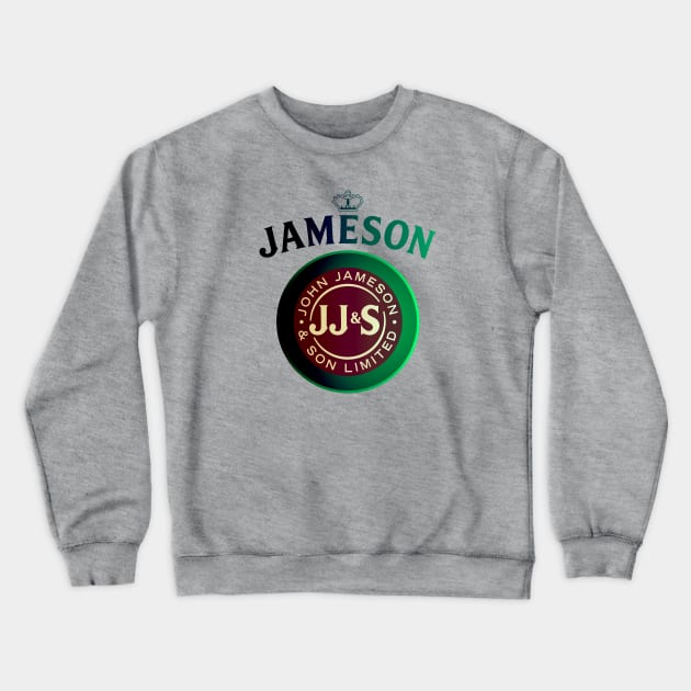John Irish Whiskey Jameson Different Tastes Jameson Crewneck